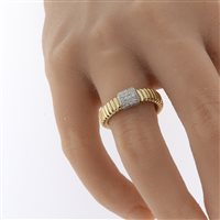 Anello Ercolani Gioielli Donna ERCOLANI ORO in Oro giallo Diamante 0.13 Ct S70R - S70R